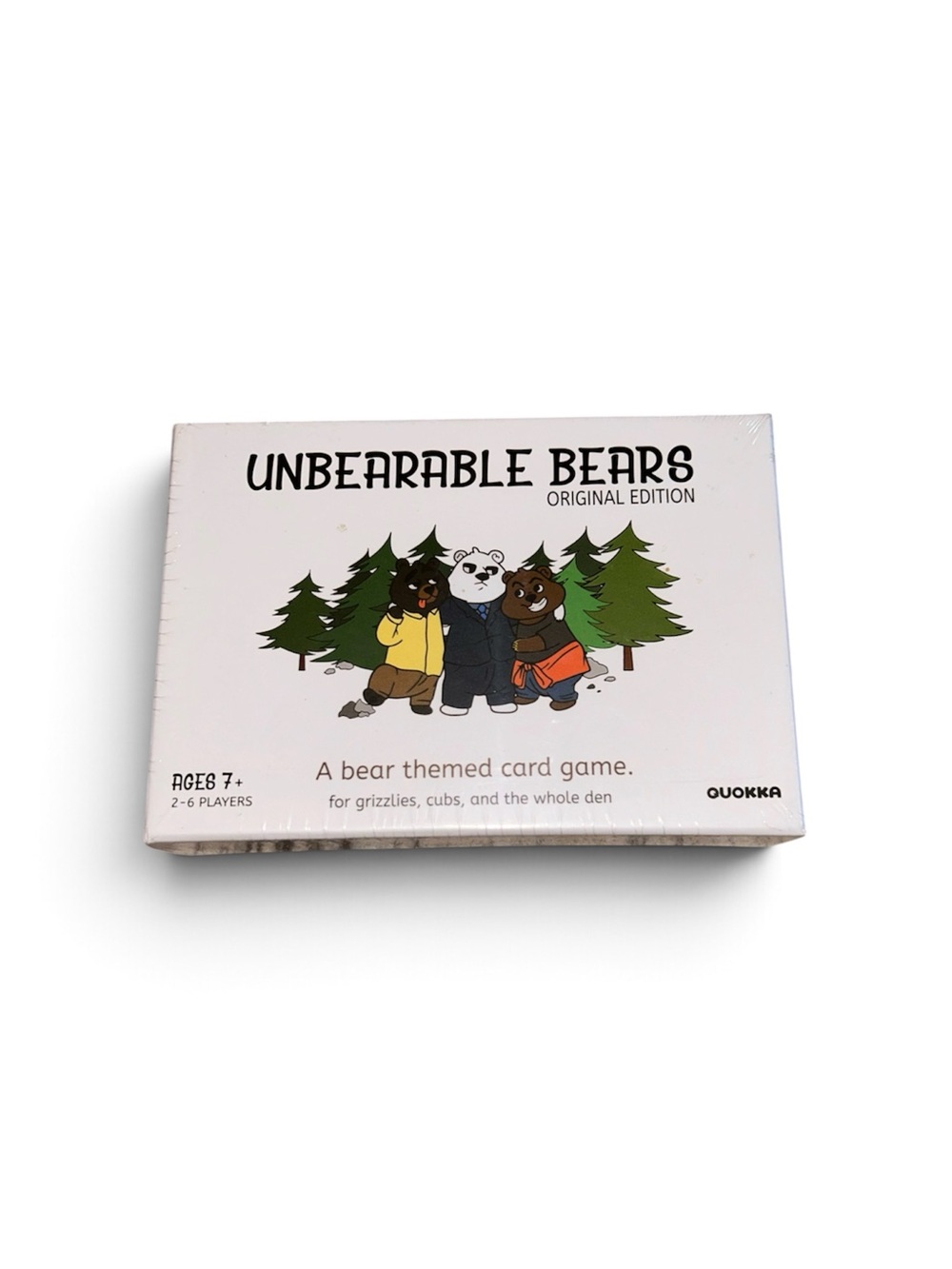 Unbearable Bears Original Edition Card Game - White